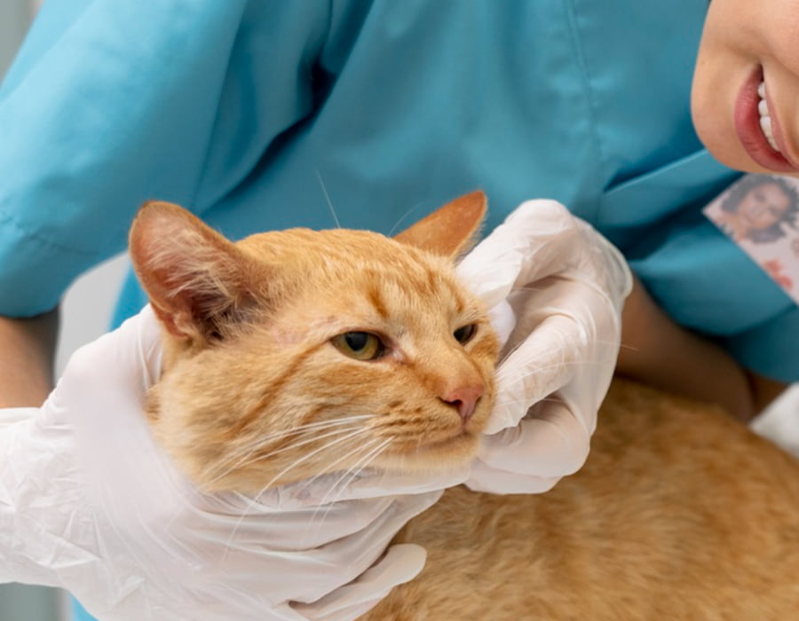 mačka-pri-veterinarju